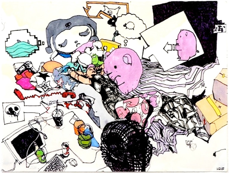 Zak Smith, Mandy at Home, 2015