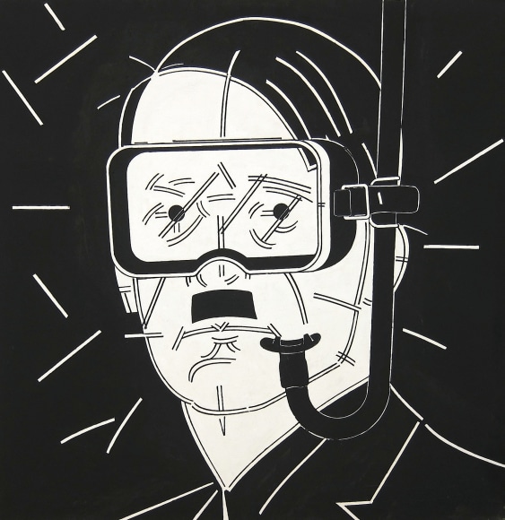 STEVE GIANAKOS, Untitled (Scuba Hitler), 1980