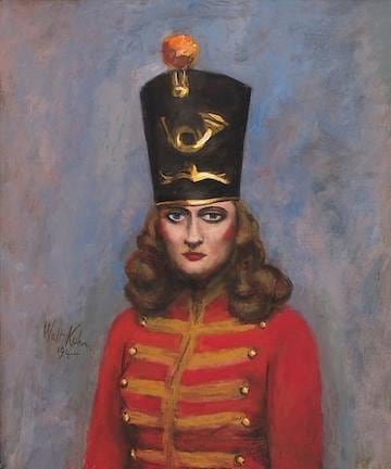 Walt Kuhn, Woman in Marjorette Costume, 1944