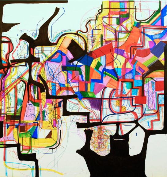 Joanne Greenbaum, Untitled, 2014