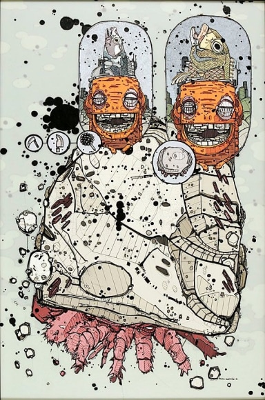 Nicholas Di Genova, Juvenile Potatopus with Landfish Carrot-Walker