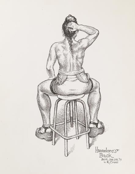 R. Crumb, Hannelore&#039;s Back, 1999