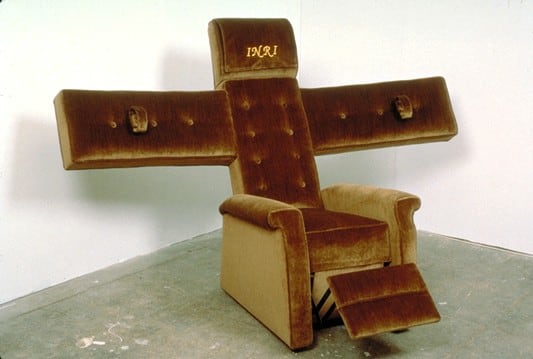 Christopher Chiappa, Crucifix Lazyboy, 1999