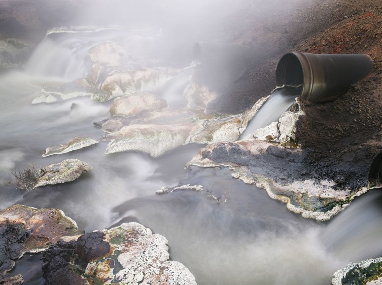 LUCAS FOGLIA, Produced Water, Hamilton Dome Oil Field, Owl Creek, Wyoming, 2013