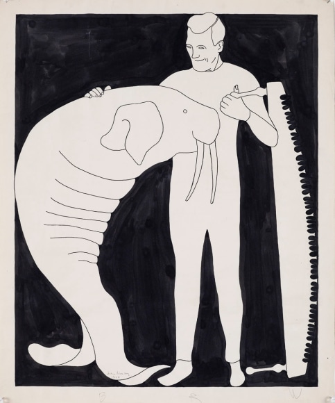 JOHN WESLEY, Untitled, 1964