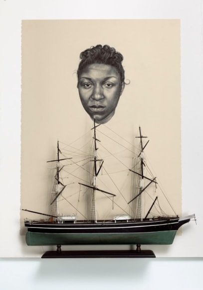 Whitfield Lovell, Kin XL (Breath), 2010