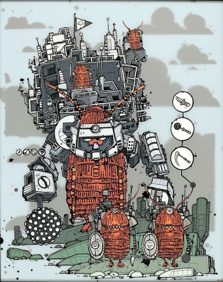 Nicholas Di Genova, Beetle Juggernaut with Grunts