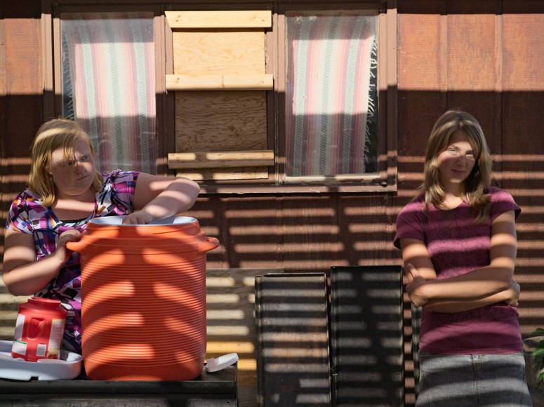 Lucas Foglia, Mikaela and Annie, Baptist Camp Meeting, Clark, Wyoming, 2010