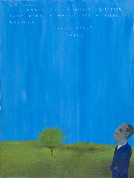 Dear God, 2009, Oil on linen