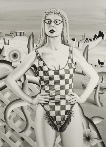 Mary Reid Kelley&nbsp;, Pasiphae with Bull,&nbsp;2013