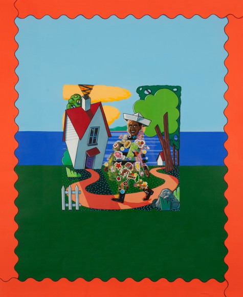 LAMAR PETERSON, Blue Asparagus,&nbsp;2010