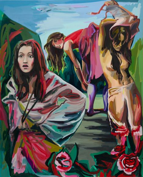 Anna&nbsp;Kenneally Painting the Roses Red, 2021