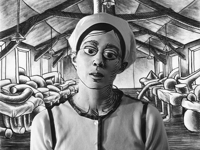 MARY REID KELLEY&nbsp;, Film still from&nbsp;The Queen&#039;s English,&nbsp;2008