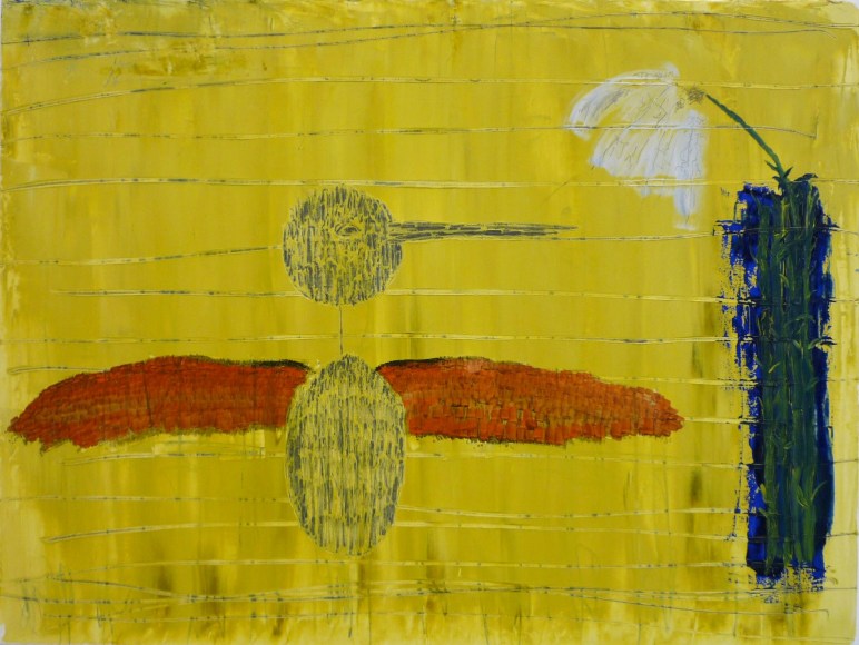 Hummingbird, 2009, Oil on linen