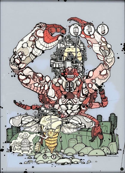 Nicholas Di Genova, Crustacean Behemoth with Tamers