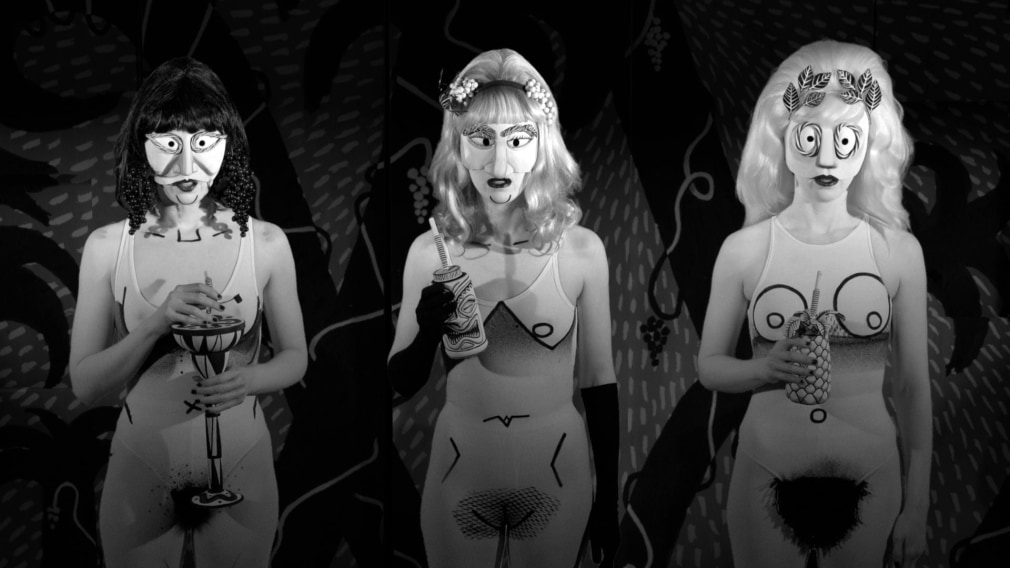 Mary Reid Kelley with Patrick Kelley&nbsp;, The Thong of Dionysus, 2015