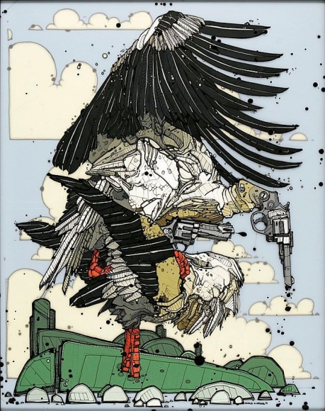 Nicholas Di Genova, Siamese Six-Shooter Stork (First Daughter)