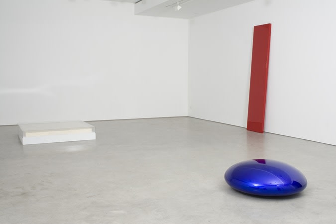 Rachel Whiteread, John McCracken and Anish Kapoor