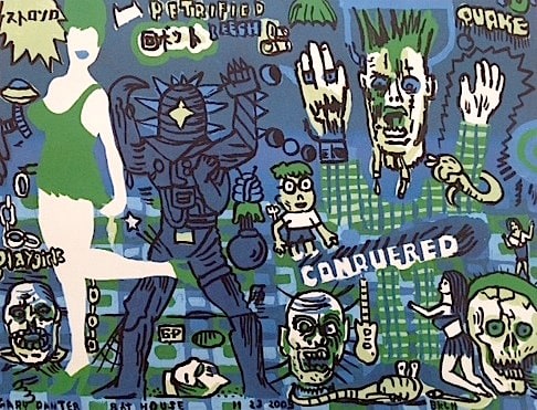 GARY PANTER, Bat House, 2005