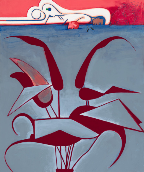 Snooze, 2019, Acrylic on canvas