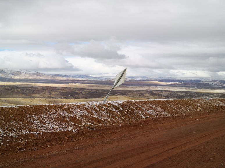 Lucas Foglia, New Mining Road, Carlin, Nevada, 2012