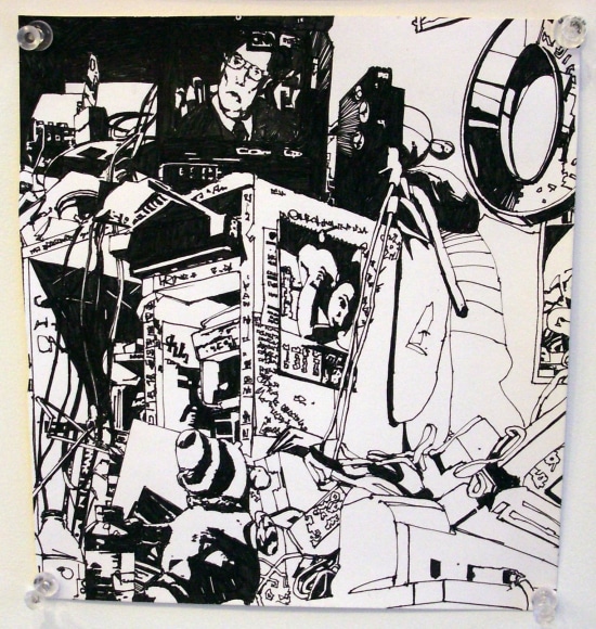 Zak Smith, T.V. with William Rehnquist, 2005