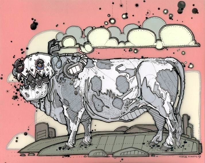 Nicholas Di Genova, Steam Driven Aurochs Yawner, 2004-2005