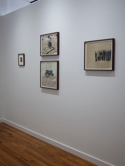 Elin Rodseth exhibition of woodcuts and photopolymer prints installation view