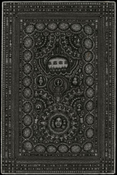 Huston Ripley Untitled (#15XXL1), 2015 Ink on Japanese paper 38 x 25 in. / 96.5 x 63.5 cm.