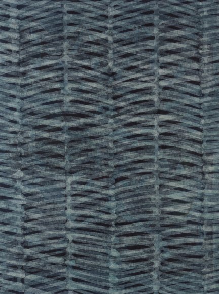 Takuji Hamanaka ​Basket, 2012 Japanese woodcut with Gampi paper collage 30 1/2 x 23 in. / 77.5 x 58.4 cm.