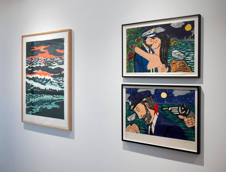 Richard Bosman prints exhibition installation view