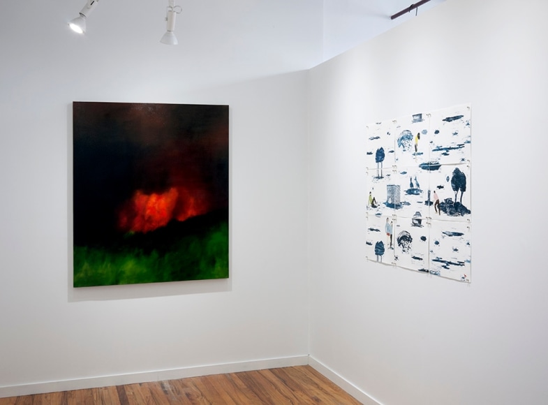 Karen Marston and Elin Rodseth artwork installation