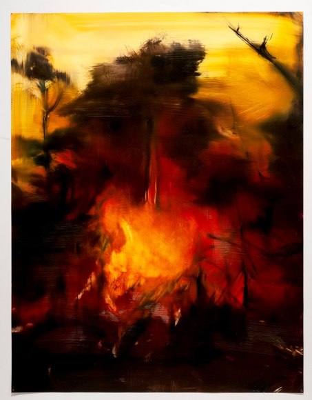 karen marston heart of fire painting