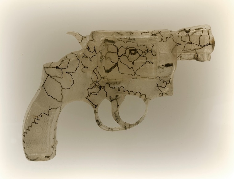 Nikki Luna Quince (3), 2016 Cast resin and lace in lightbox 9 5/8 x 11 3/8 x 3 in. / 24.4 x 30 x 7.6 cm.