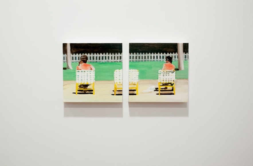 mark mann painting  installation