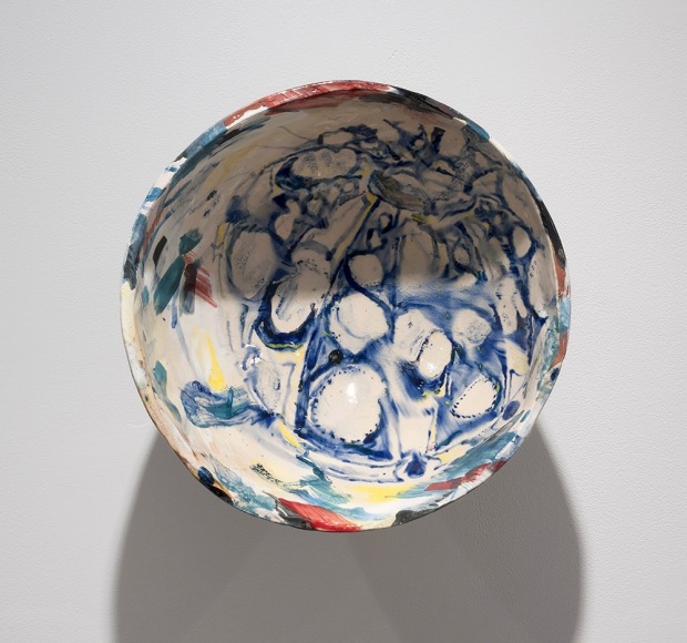 Rachael Gorchov Oculus, 2016 Glazed ceramic 9 1/4 x 9 1/4 x 6 1/4 in. / 23.5 x 23.5 x 15.9 cm.