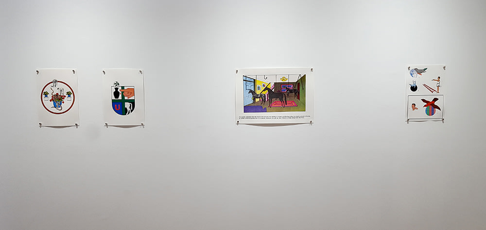 dina gadia 4 paper collages