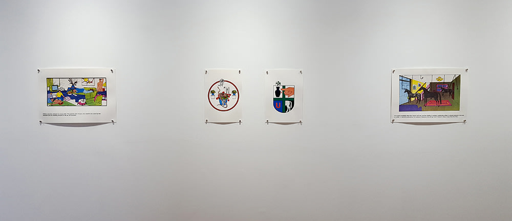 dina gadia 4 paper collages