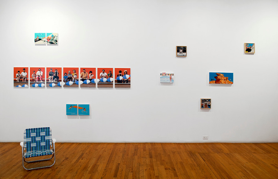 Mark Man Souvenir exhibition installation