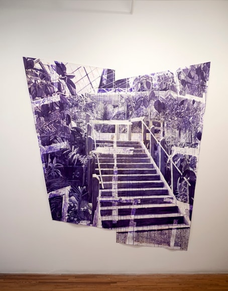 Björn Meyer-Ebrecht Uprising installation view of drawings