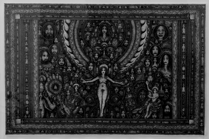 Huston Ripley Untitled (#3L1), 2003 Ink on Japanese paper 19 x 12 ½ in. / 48.3 x 31.8 cm.