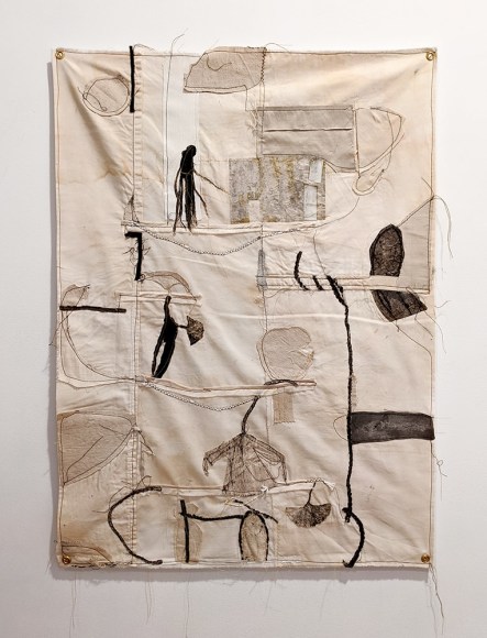 fanny allie hanging coat fabric collage