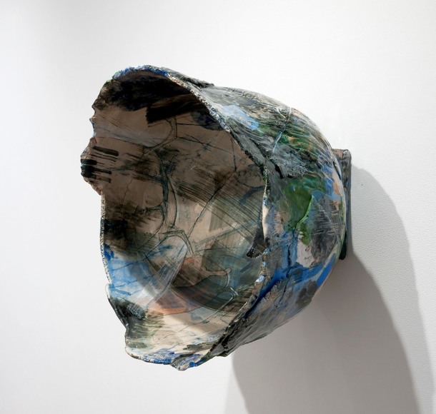 Rachael Gorchov Vaulting, 2016 Glazed ceramic 15 x 13 x 13 in. / 38.1 x 33 x 33 cm.