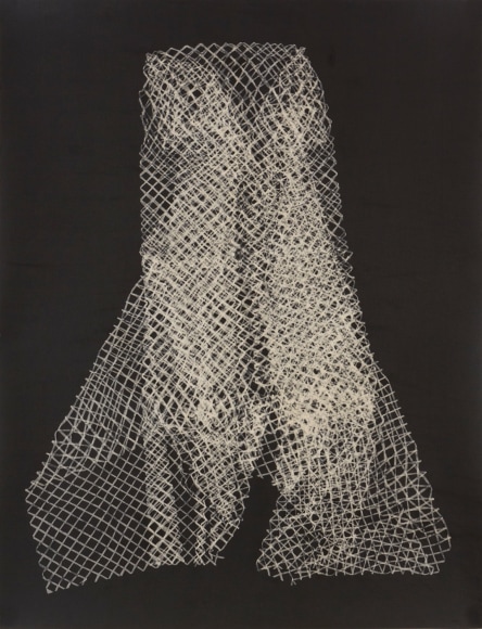 Takuji Hamanaka ​Quiet Person, 2013 Japanese Gampi paper collage