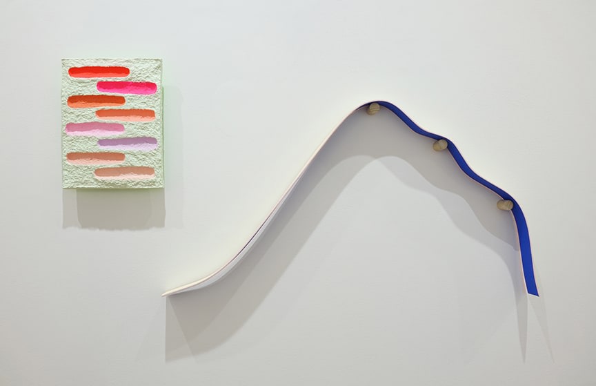 chiaozza paper pulp and bent wood sculptures