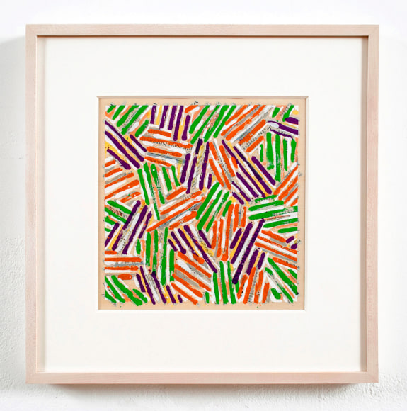 Jasper Johns Catalog Cover screenprint