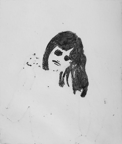 Elin R&oslash;dseth Networker (No. 8), 2018 Photopolymer 4 3/4 x 3 3/4 in. / 12.1 x 9.5 cm. Edition of 25