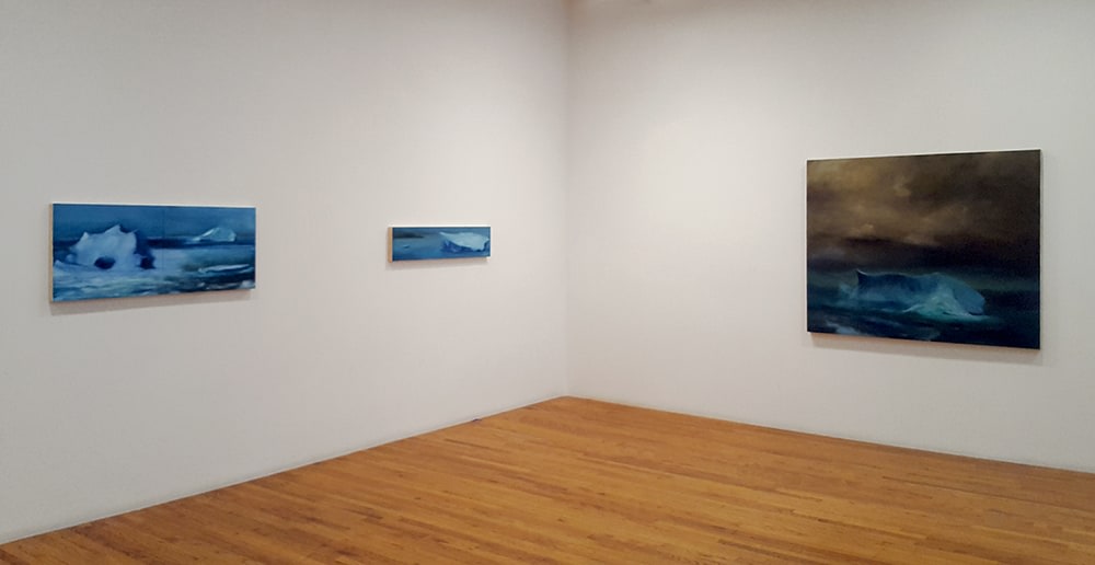 karen marston 3 iceberg paintings