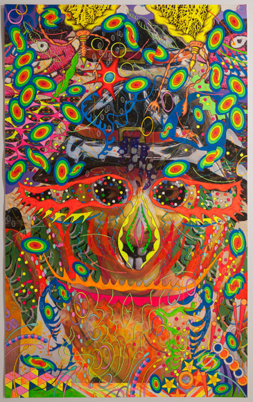 Dex Fernandez embroidery collage