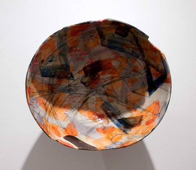 Rachael Gorchov Tunnel Stair, 2017 Glazed ceramic 12 x 13 1/2 x 7 1/2 in. / 30.5 x 34.3 x 19 cm.